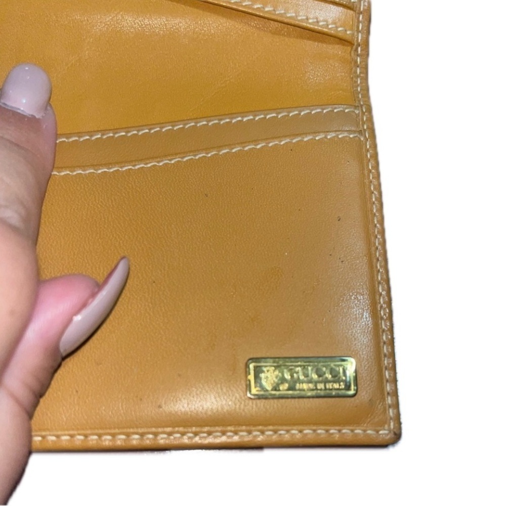 GUC Vintage Gucci Ophidia Sherry Line GG Supreme Bi-Fold Wallet - Picture 13 of 14